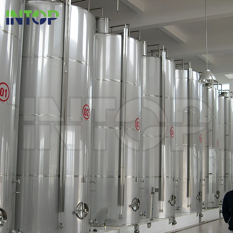 Weinproduktionslinie